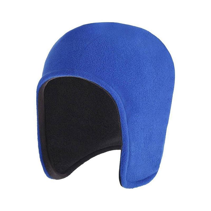 Winter Double-Layer Fleece Hat for Outdoor Cycling Warm Ear Cover Cold Protection Thick Design for Warmth And Wind Resistance