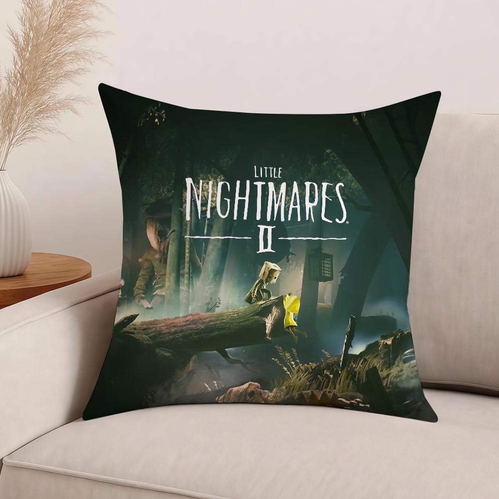Game L-Little N-Nightmares Pillow Case Office Cushions Suitable For Sofa Car Bedroom Decorative Cushion Cover