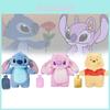 Jucărie de pluș adorabilă Stitch de 30 cm Încălzitor pentru sticlă de apă pentru căldură confortabilă de iarnă