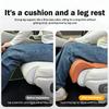 Car Seat Cushion With Leg Support Universal Car Seat Protection Cover With Extension Leg Rest Padding Relieve Fatigue