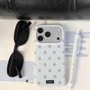 Round Edge Double Layer Polka Dot iPhone 15/17/16 ProMax Anti-drop Case