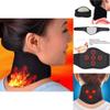Cozy Neck Protection Wrap Self-heating Black Thermal Neck Brace For Men And Women