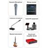 Professional UHF Wireless Microphone Converters Transmitter Receiver Wireless Mic System For Enhances Performances