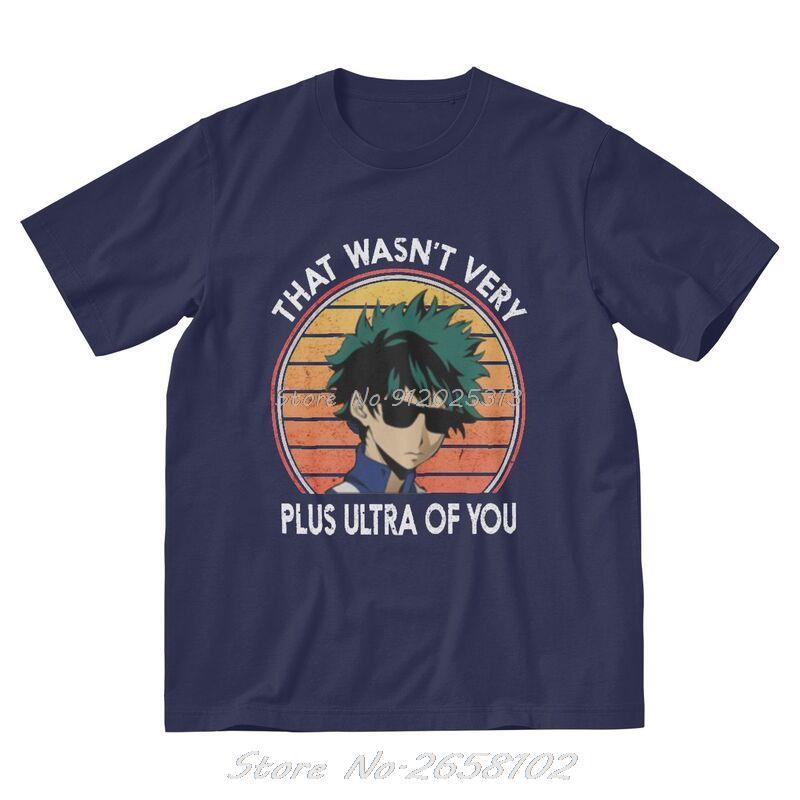 

Футболки Boku No Hero Academia Мужские Повседневные Футболки Топ 100% Хлопок Футболка Короткий Рукав MHA Аниме Манга Изуку Мидория Деку Футболки 4XL