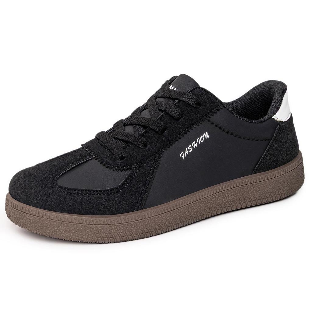 Leichte Frühlings-Freizeit-Damenschuhe in einfarbiger deutscher Stilrichtung, vielseitig, weiß