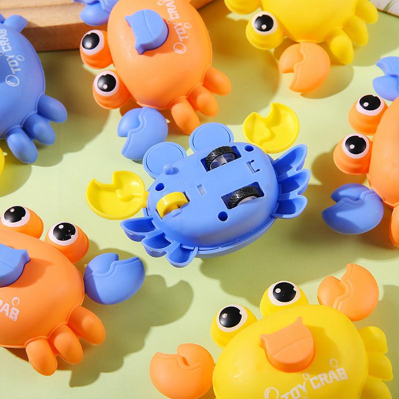 Car New Simulation Biology Crab Puzzle Toy Cute Ocean Crab Press Type Inertial Return Toy