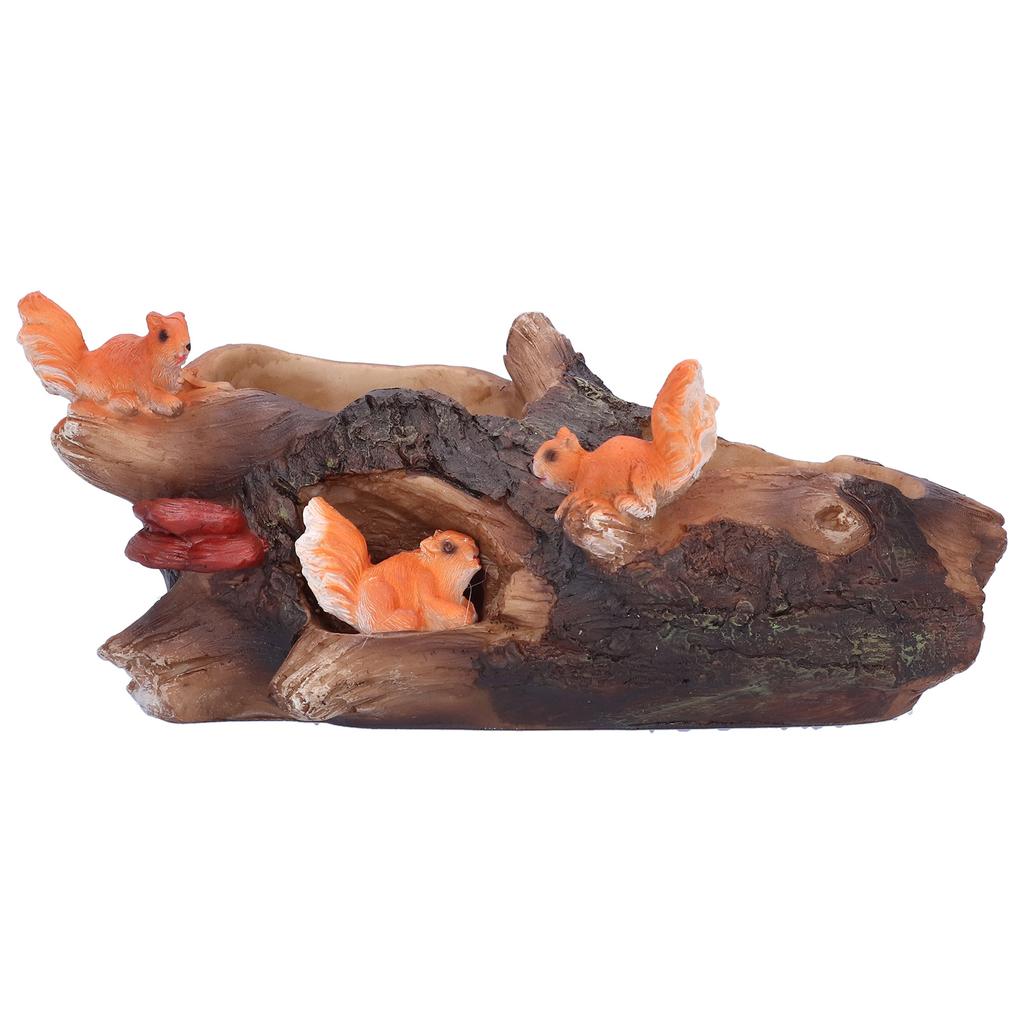 Pflanztopf Innovativ Wasserdicht Sukkulente Blume Bonsai Harz Pflanzgefäß Heimdekoration Eichhörnchen