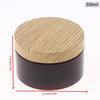 200ml 250ml 300ml 500ml Empty Random Color Pet Jars Containers With Imitation Wood Texture Lid Jar Home Plastic Seasoning Bottle