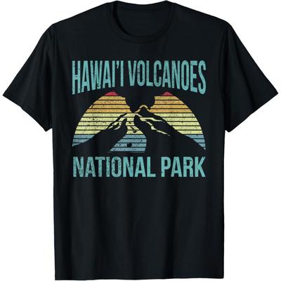 Retro Vintage National Park - Hawaii Volcanoes National Park T-Shirt