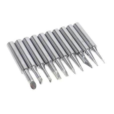 10pcs Soldering Iron Tips Set Welding Nozzle Internal Heated Solder Heads Welding Tip Tool Lead-Free Solder Irons Bit