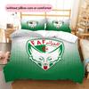 Les Fennecs Pattern Bedding Quilt Set  Home Decoration  Gift (1 * duvet cover + 2 * pillowcase  without core)