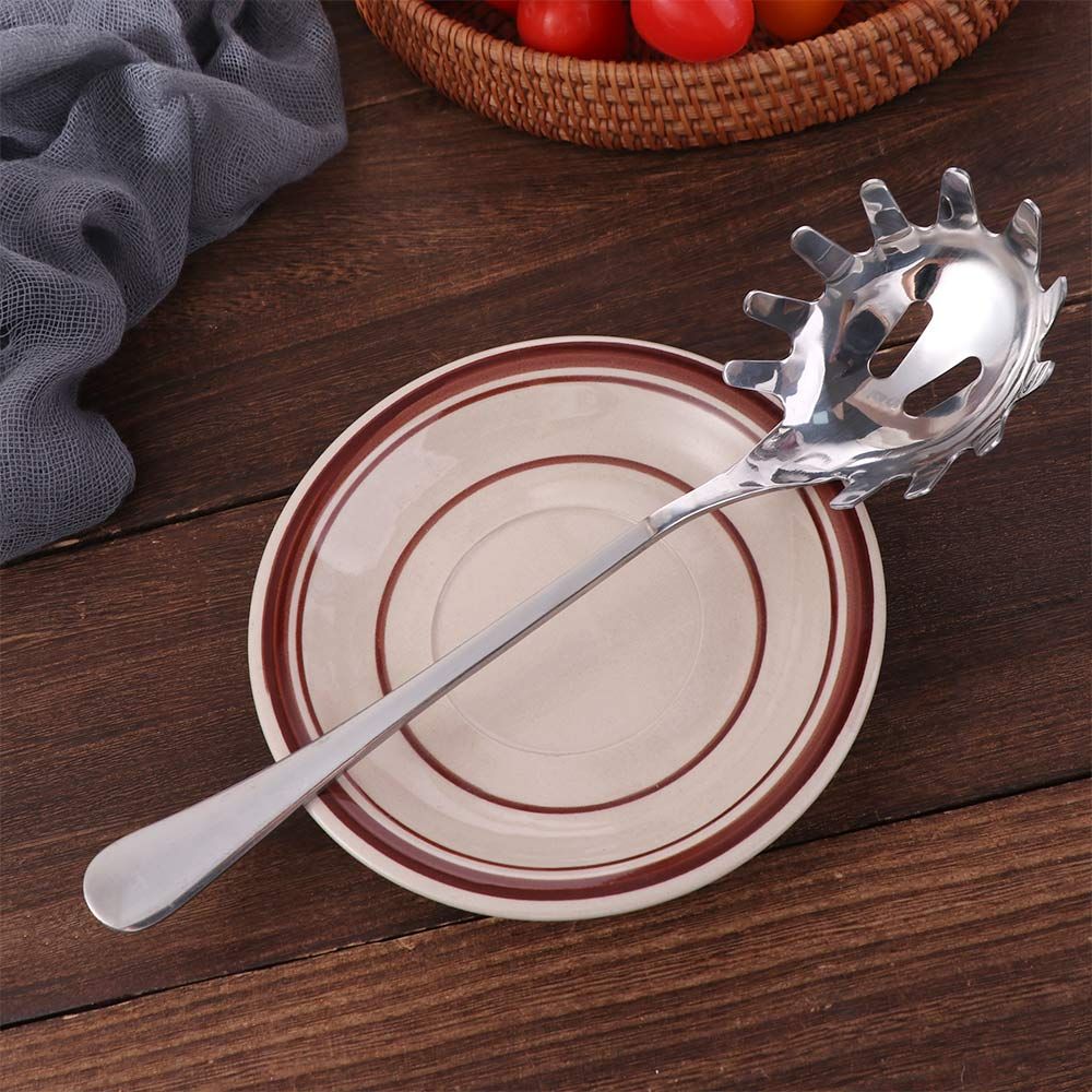 Skimmer Stainless Steel Pasta Scoop Long Handle Durable Noodle Strainer Multifunctional Convenient Vermicelli Spoon Kitchen
