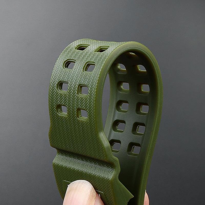 Cinturino per orologio Casio G-SHOCK nero e oro Big Mud King GWG-1000 GWG-1000GB in resina siliconica modificata di alta qualità, per uomo.