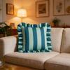 Luxury Striped Throw Pillow Cover Set Of 2pcs Invisible Zippered Design Pillowcase For Sofa Bed Outdoor Indoor Decors