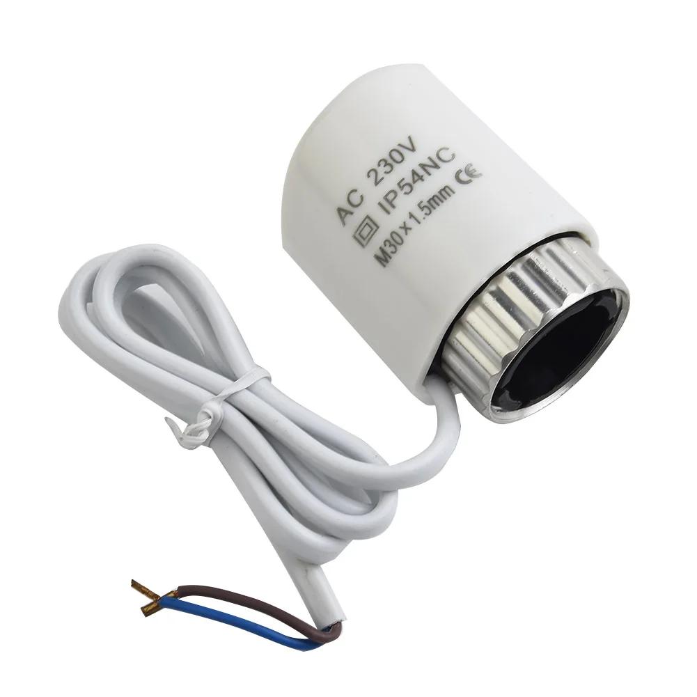 Head Thermal actuator Retardant PC 2 wire connection Controller Electric For Underfloor Heating Manifold High quality