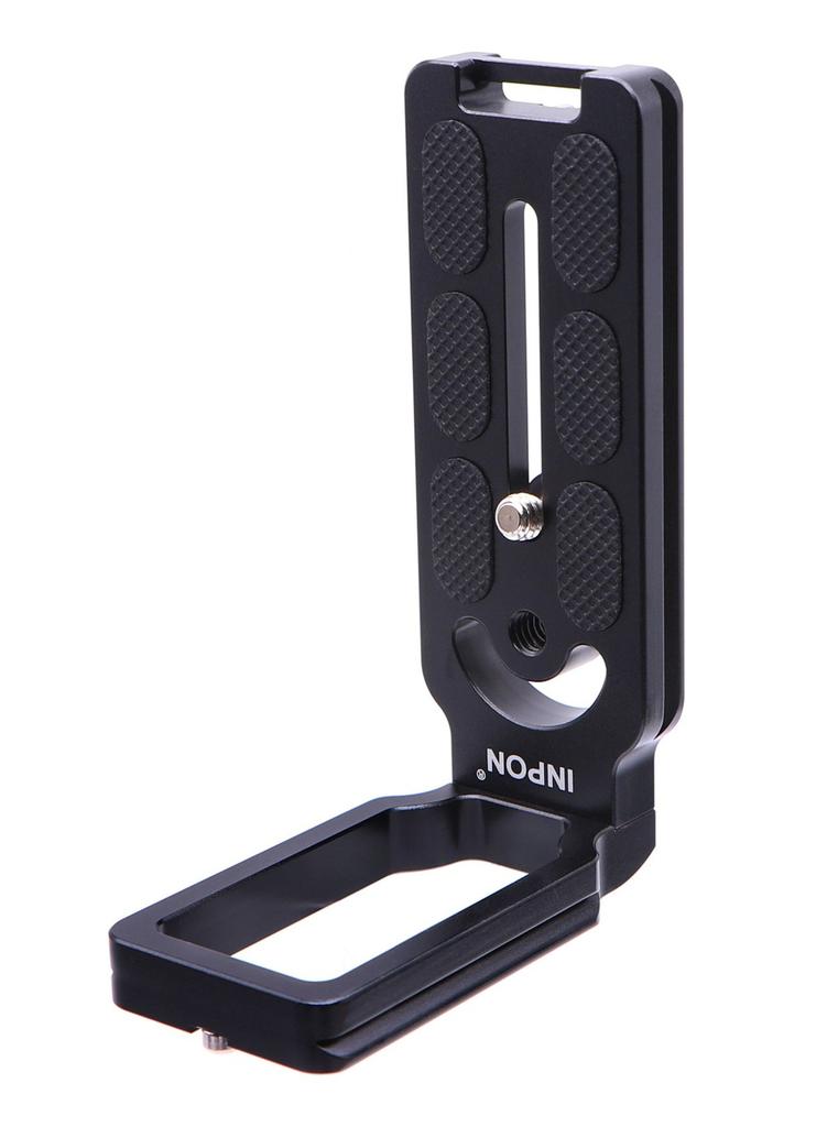 INPON Universal Quick Release Plate Bracket with Compatible Screw for and Other SLR Cameras L-Shaped L-Shaped Arca-Swiss 1/4" Canon, Nikon, Sony,