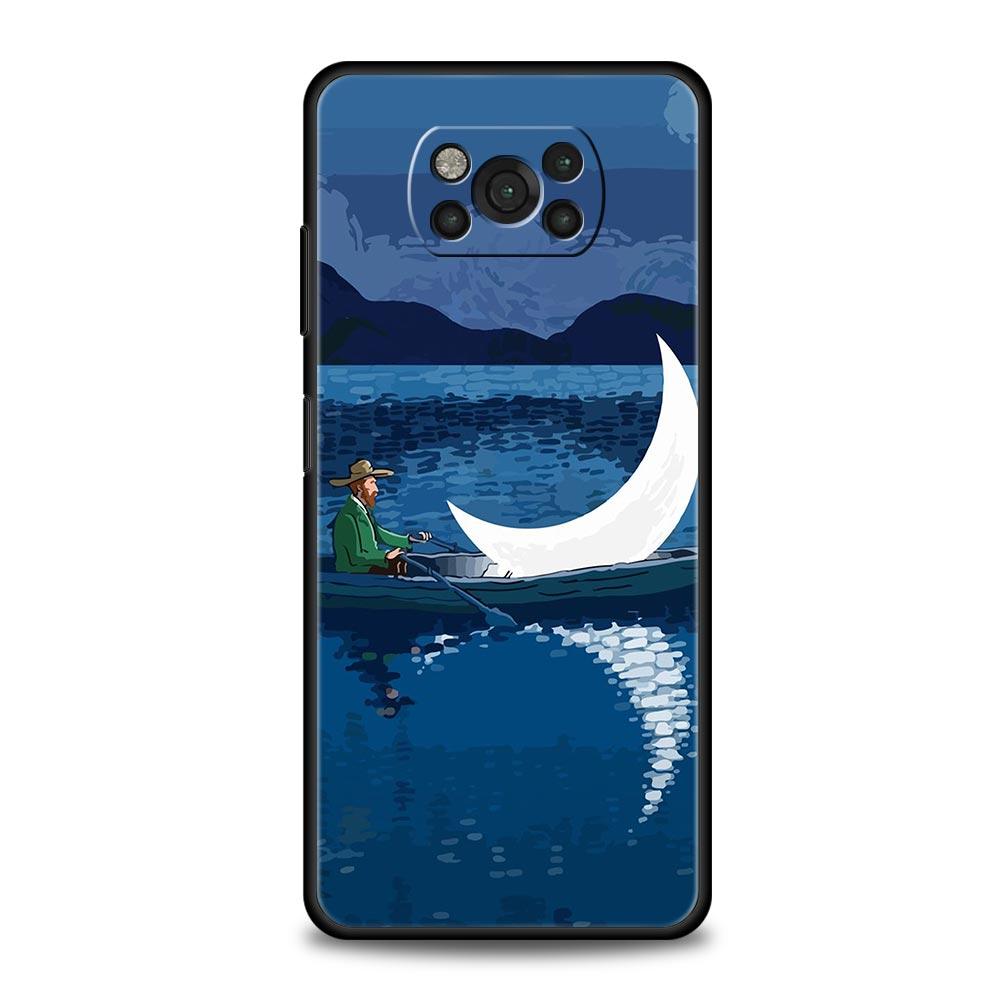 Art Vincent Van Gogh Starry For Xiaomi 12 Poco X3 NFC M3 F3 M4 X4 Pro 5G Phone Case Mi Note 10 Lite 11 10T 11T 11X 9T 11i Cover