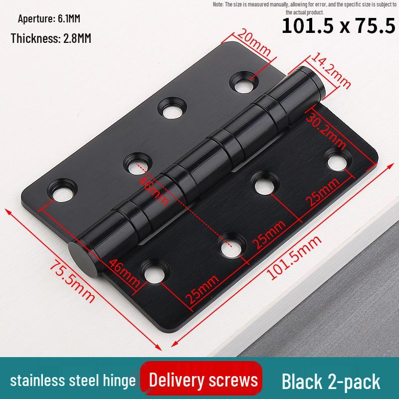 Silent Stainless Steel Aluminum Alloy Invisible Door Hinge for Indoor Folding Door and Window.