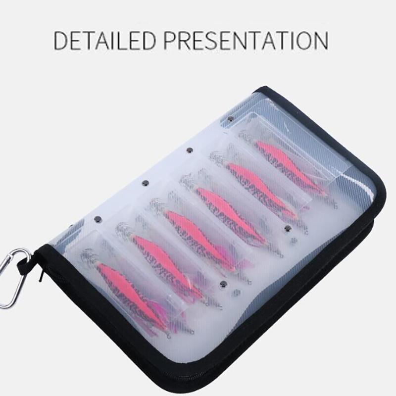 Wooden Shrimp False Bait Iron Tool Box Storage Bag Can Carry The Bait Box Wooden Shrimp Box