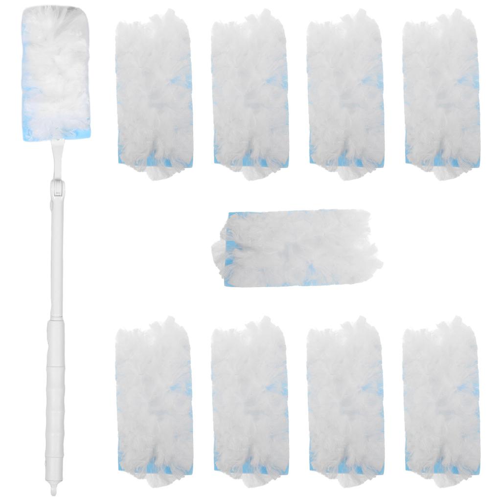 1Set Telescoping Microfiber Duster Extendable Furniture Cleaning Tool 63Cm-89Cm Washable Electrostatic Car Sofa Blinds Dust