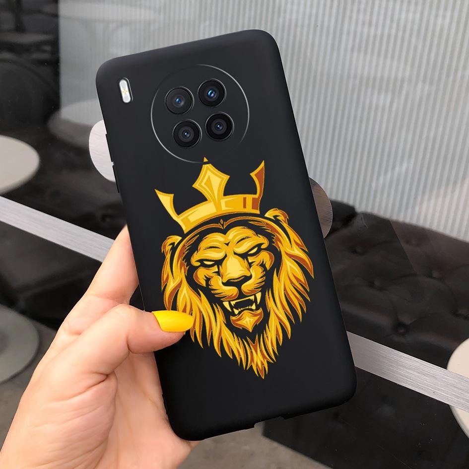 Sunflower Case For Honor 50 Lite Cover On Huawei Nova 8i Phone Case Fashion Painted Soft Back Cover For Honor50 Lite Nova8i Capa