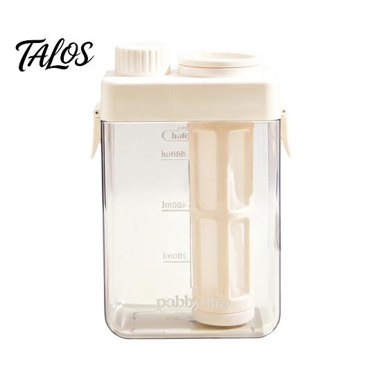 Plastik Eisteebereiter Kaltbrühkaffee mit Filter & luftdichtem Deckel, Klares, auslaufsicheres Krugglas, Skalen, Geschenke für Liebhaber