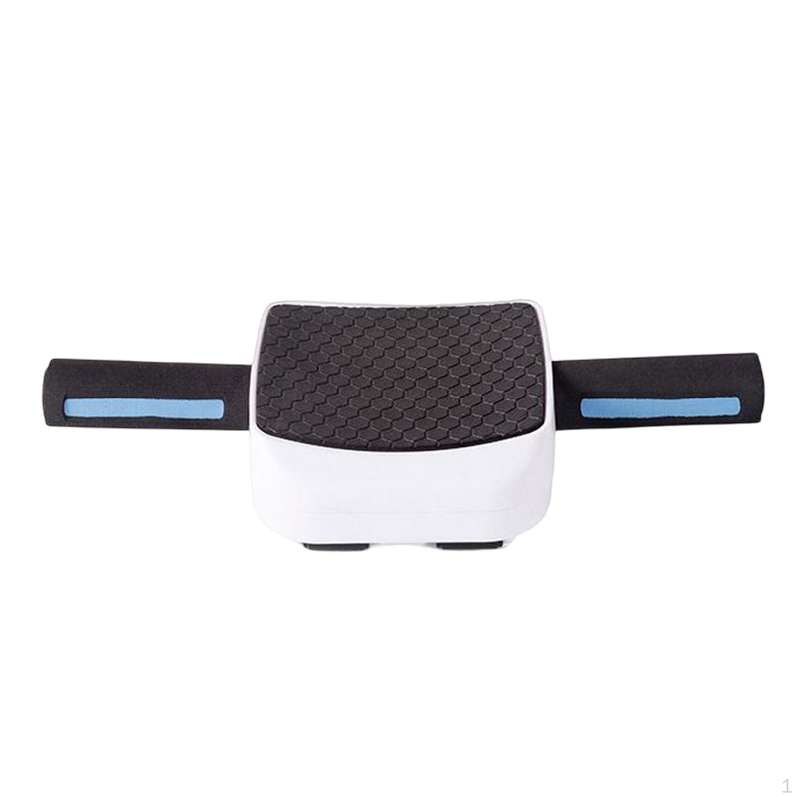 Wheel Abdominal Trainer Exercise Equipment Core Workout Training Ab Adult Unisex белый