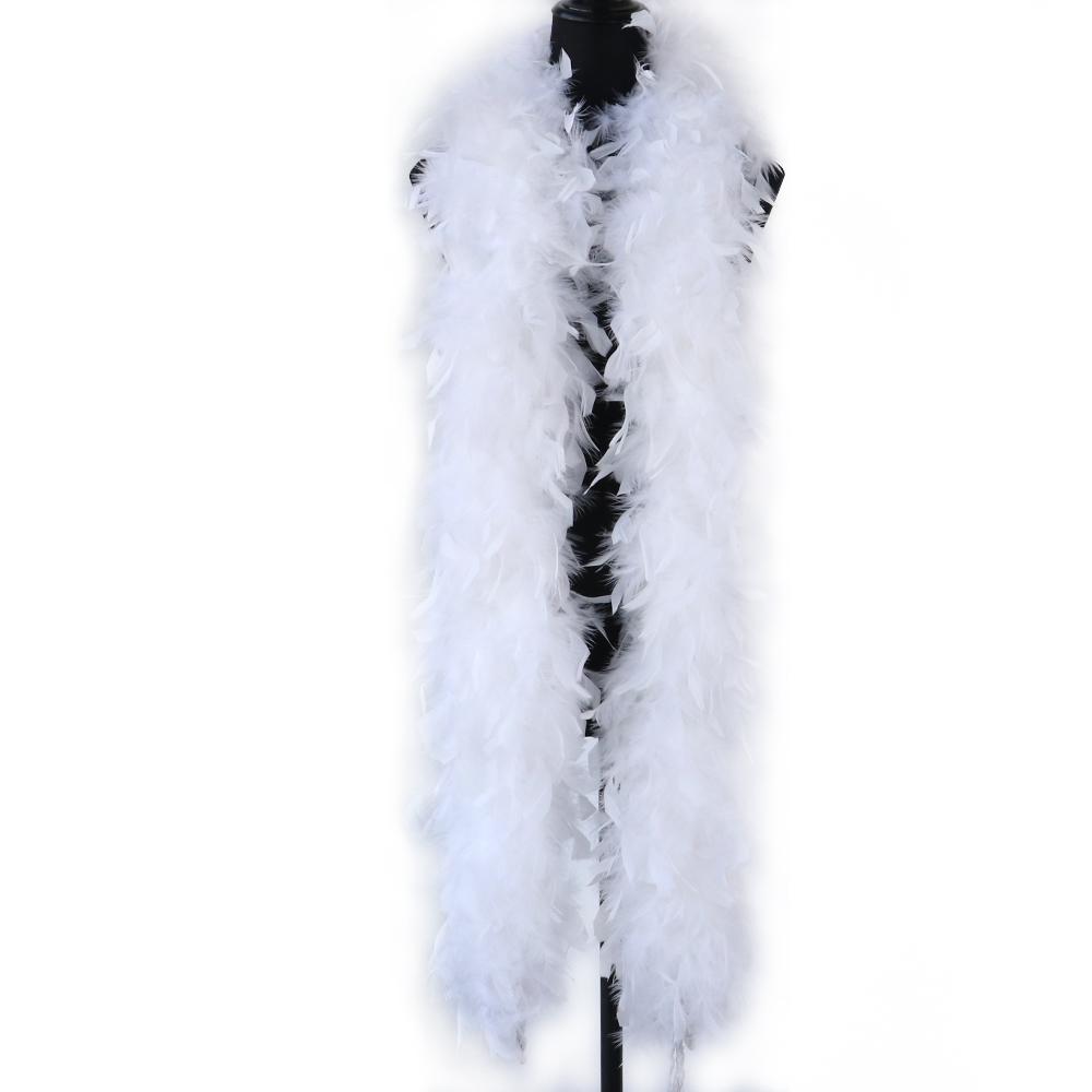 2 yardy nadýchaných krůtích per Marabou Boa DIY vánoční stromeček Pštrosí peříčka Stuha Dekorace svatebních šatů Peříčka pro řemesla
