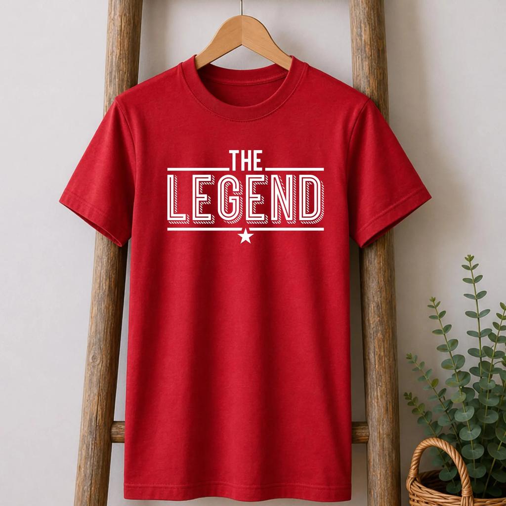 Legendary Classic Matching Fatherson Tshirt Fathers Day Gift Familystyle Casual Fashionable Tshirt Set
