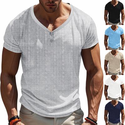Herren T-Shirt Street Casual Fashion Kurzarm Top
