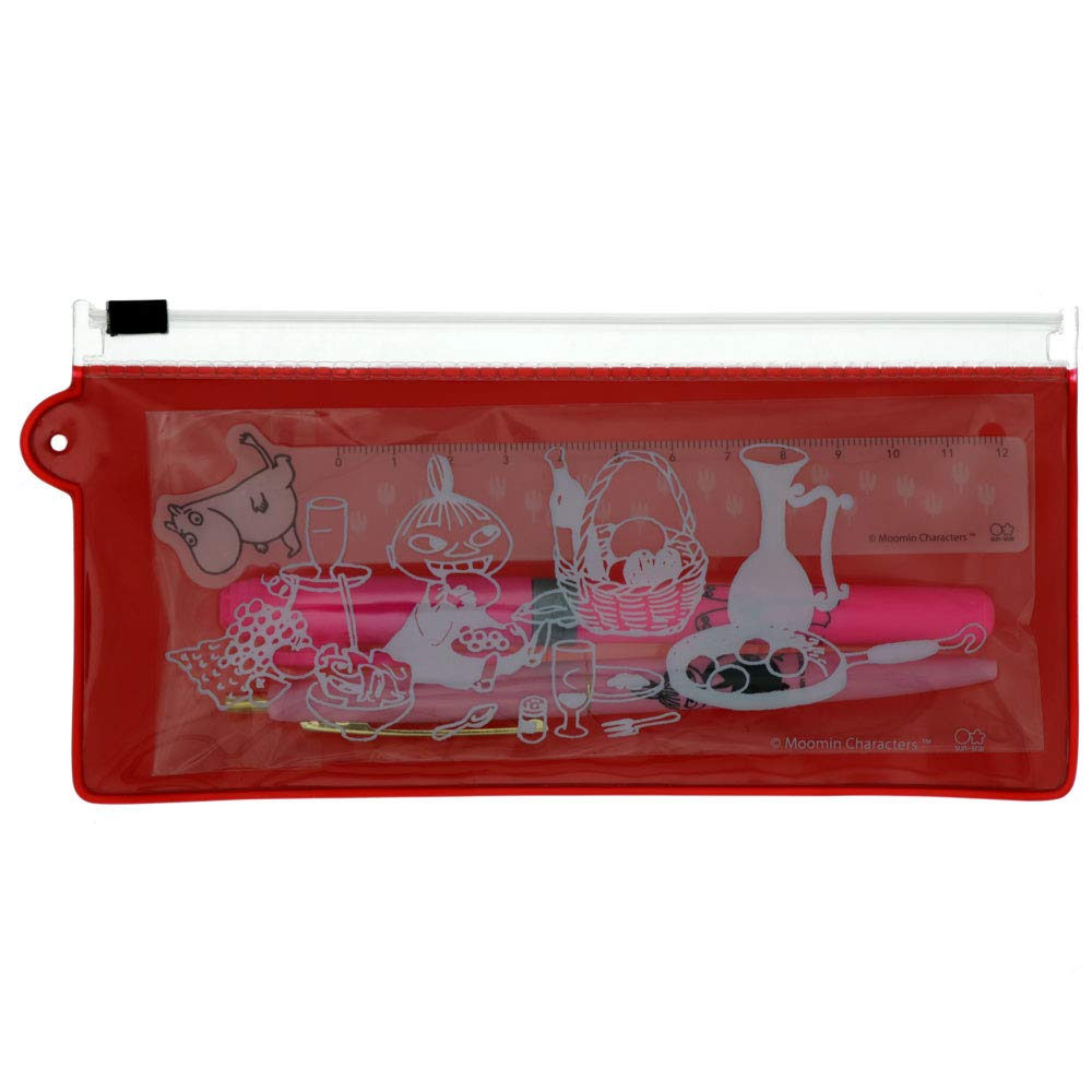 

Набор ручек и линеек Sunstar Canvas Moomin Pen Liner Set Red S4480015