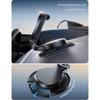 Foldable Magnetic Phone Holder for Car with 15W Fast Wireless Charging Adjustable Angles Antislip Universal