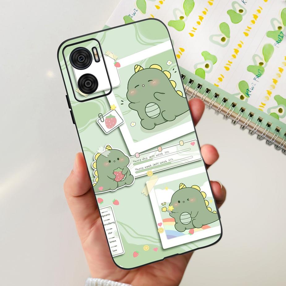 For Motorola Moto E22 Case Moto E22i New Fashion Painted Back Cover Soft Silicone Phone Case For Moto E22s E22i MotoE22 I Fundas