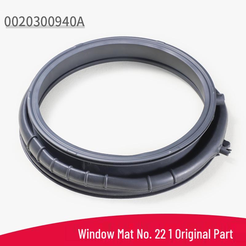 Drum Washing Machine Door Seal Gasket & Window Pad Replacement Set
