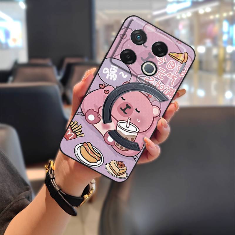 Durable Dirt-resistant Phone Case For infinix GT 20 Pro/X6871 Graffiti Protective Shockproof Cartoon Anti-dust Cute TPU