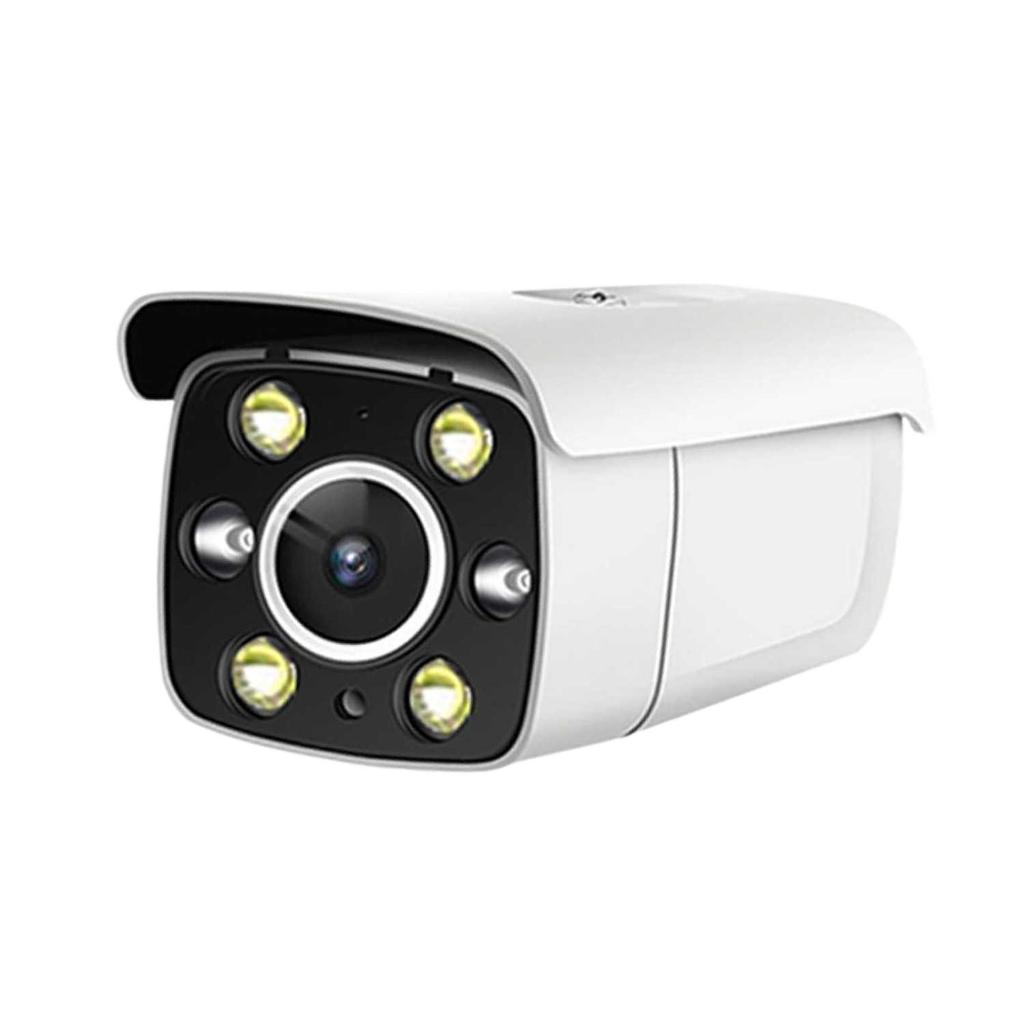 8MP Outdoor PoE Surveillance Camera with Sensor Light, Recorder, and Mobile Connectivity for Home Use