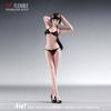 1/12 Scale Female Body, 6-Inch Super Flexible 22-Joint Seamless Female Body Micro Beauty 3D Action Doll with Detachable Legs, Suitable for Hobby Colle