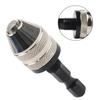 1PCS 0.3-3.4mm Drill Chuck 1/4 Keyless Drill Chuck Hex Shank Adapter Converter Hex Shank For Woodworking