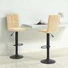 Vidaxl Bar Stools, 2 Pcs, Cream, Upholstered In Velvet