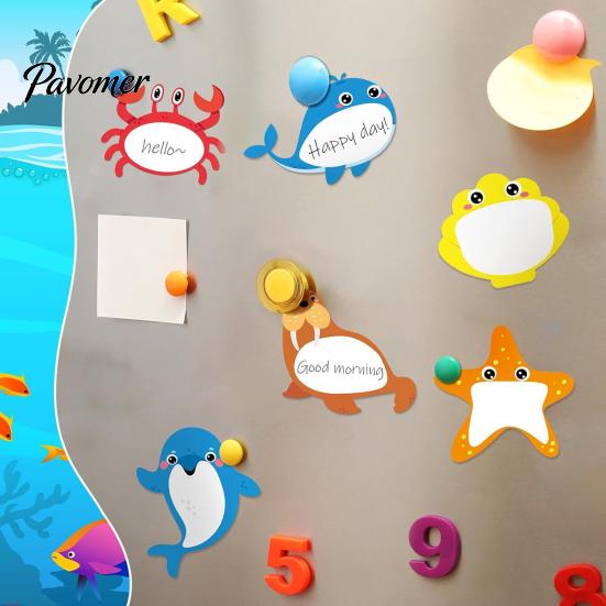 Sada lepivých poznámek 12 ks/sada Kreslená zvířátka Samolepicí poznámky, 30 listů/blok Samolepicí blok, Memo poznámky Super lepivost Post Stickies do školy