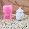 Lovely Baby Bottle Shape Silicone Candle Mold Aromatherapy Soap Mould Cake Candy Baking Tool DIY Craft Kitchen Accessories