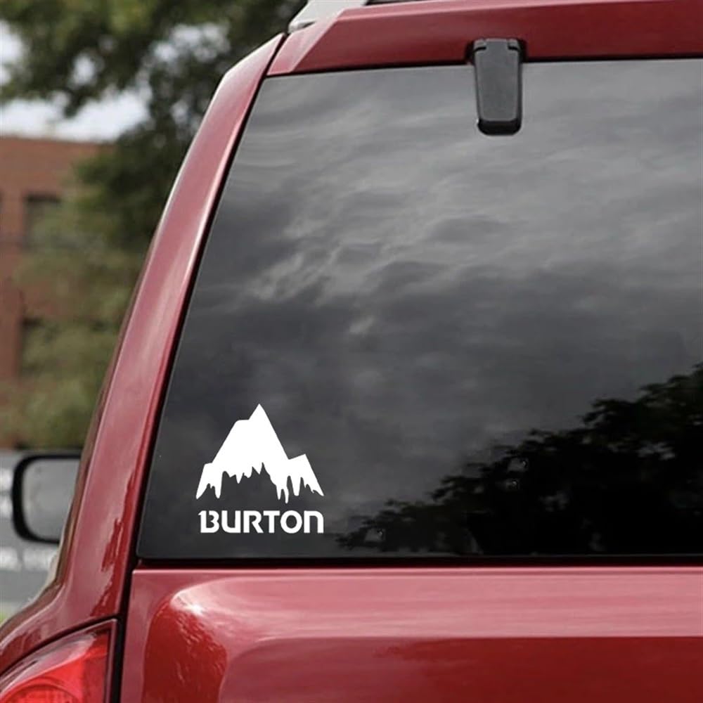 AeRko Funny Burton Ski Mountain Keyboard Sticker Vinyl Car Styling Decal Decal Car Sticker