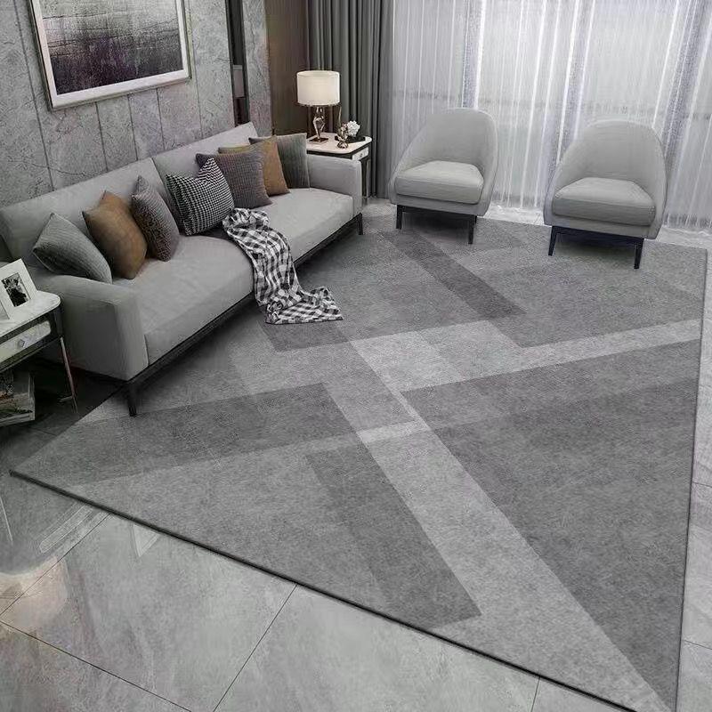 Modern Dirt-Resistant, Easy-Care Crystal Velvet Carpet for Living Room – Wear-Resistant & Non-Slip Design