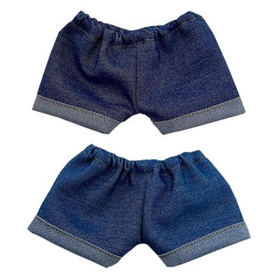 Niannyyhouse 10cm, 15cm, 20cm Plüschkleidung, Jeans, Hosen, Anziehkleidung, Baumwollpuppe, Zubehör (b2, 20cm)
