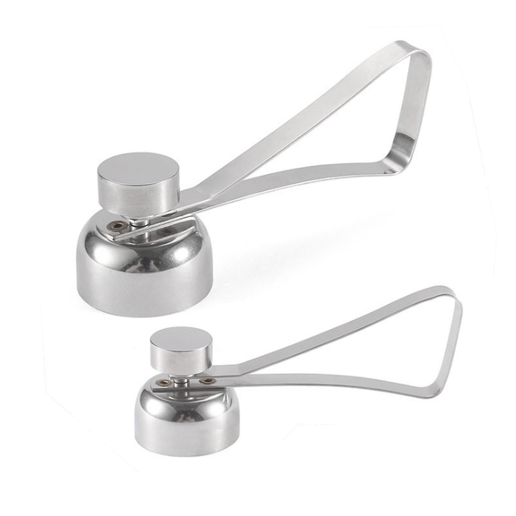 Edelstahl Eierschalenöffner & Separator - Einzel-/Doppelkopf, Haushaltsgebrauch