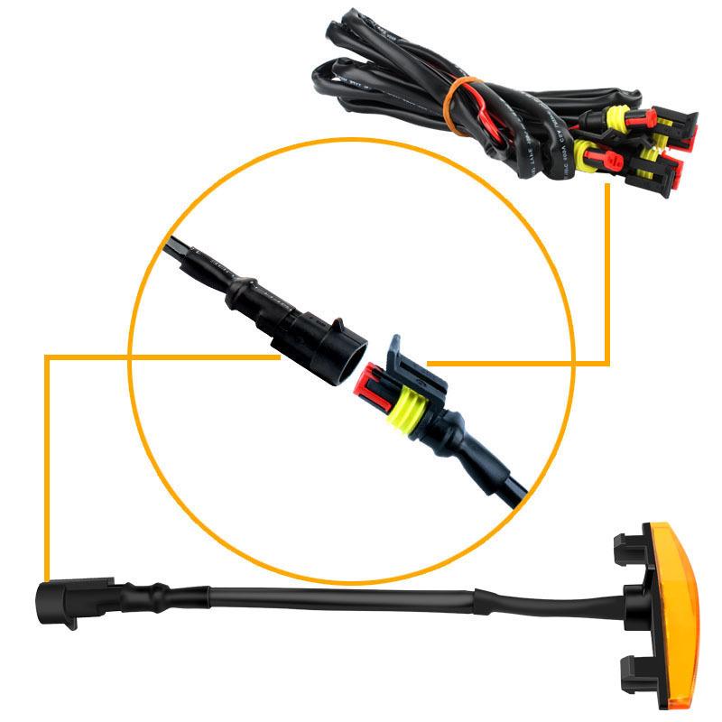 Toyota 4Runner Grille Yellow Fog Light Decoration & Modification