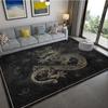 Magic Dragon Pattern Carpets Non-slip Rug Doormat Children Room Polyester for Bedroom Living Room Kitchen Mats for Floor Rug