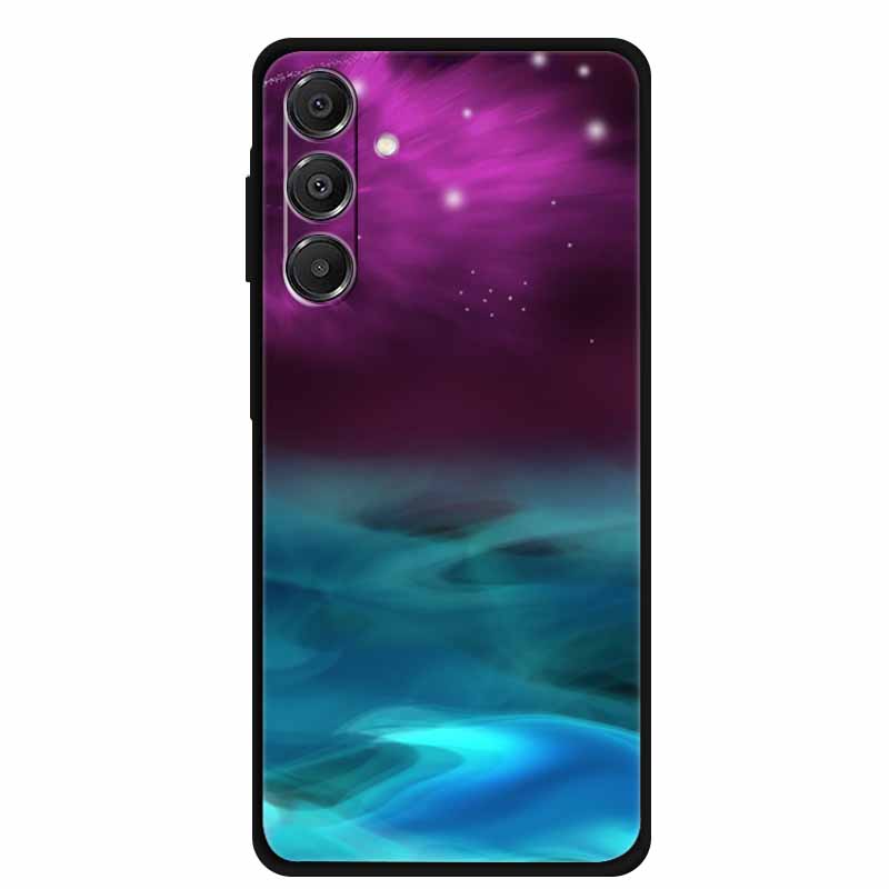 For SAMSUNG GALAXY A37 A57 5G Case Original Soft Silicone TPU Phone Cases Cover Samsung A57 A37 5G Fashion Protector Planet Capa
