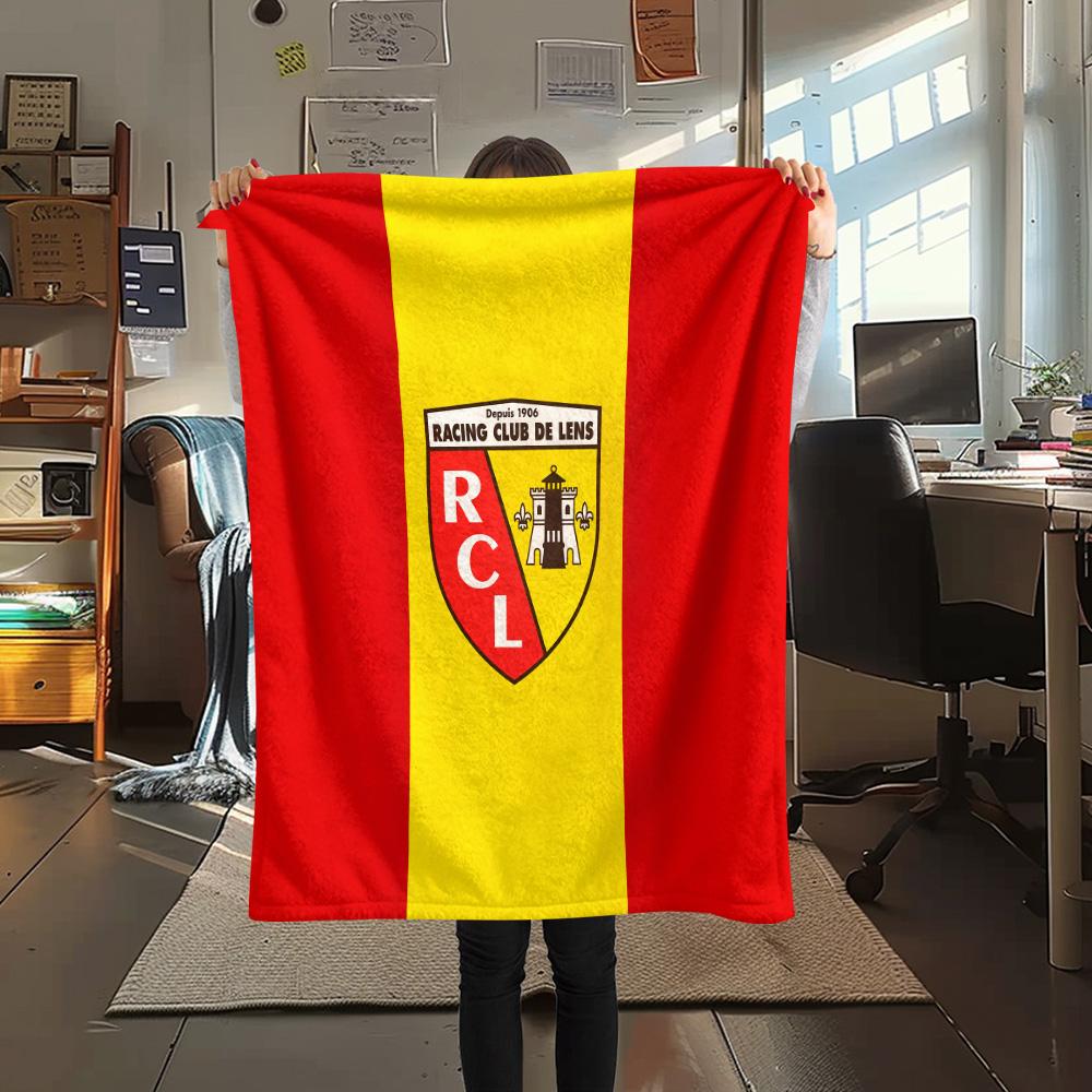 RC Lens Print Flannel Blanket, High quality Comfortable for All Seasons, Home Decor, Warmth and Comfort