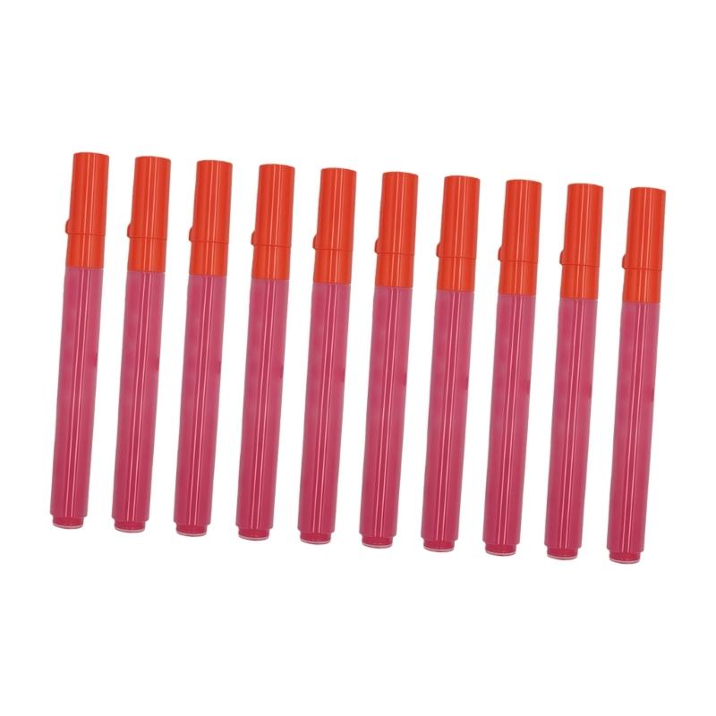 Pack of 10 Disappearing Markers with Ergonomic Grip for DIY Projects